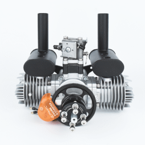 3I 76cc B2 2-cylinder gasoline engine with electric starter UAV piston engine